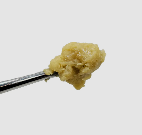 Passion Orange Guava Rosin on a white background